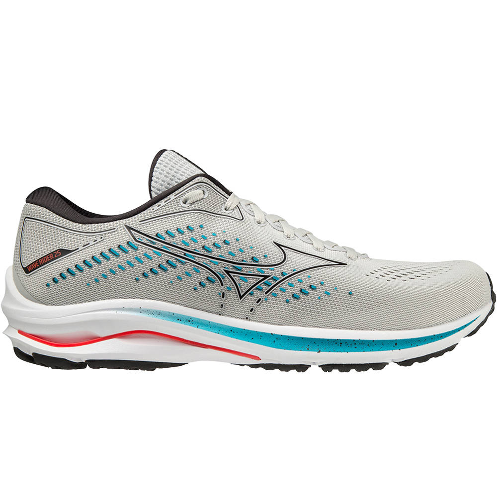 Mizuno zapatilla running hombre WAVE RIDER 25 lateral exterior