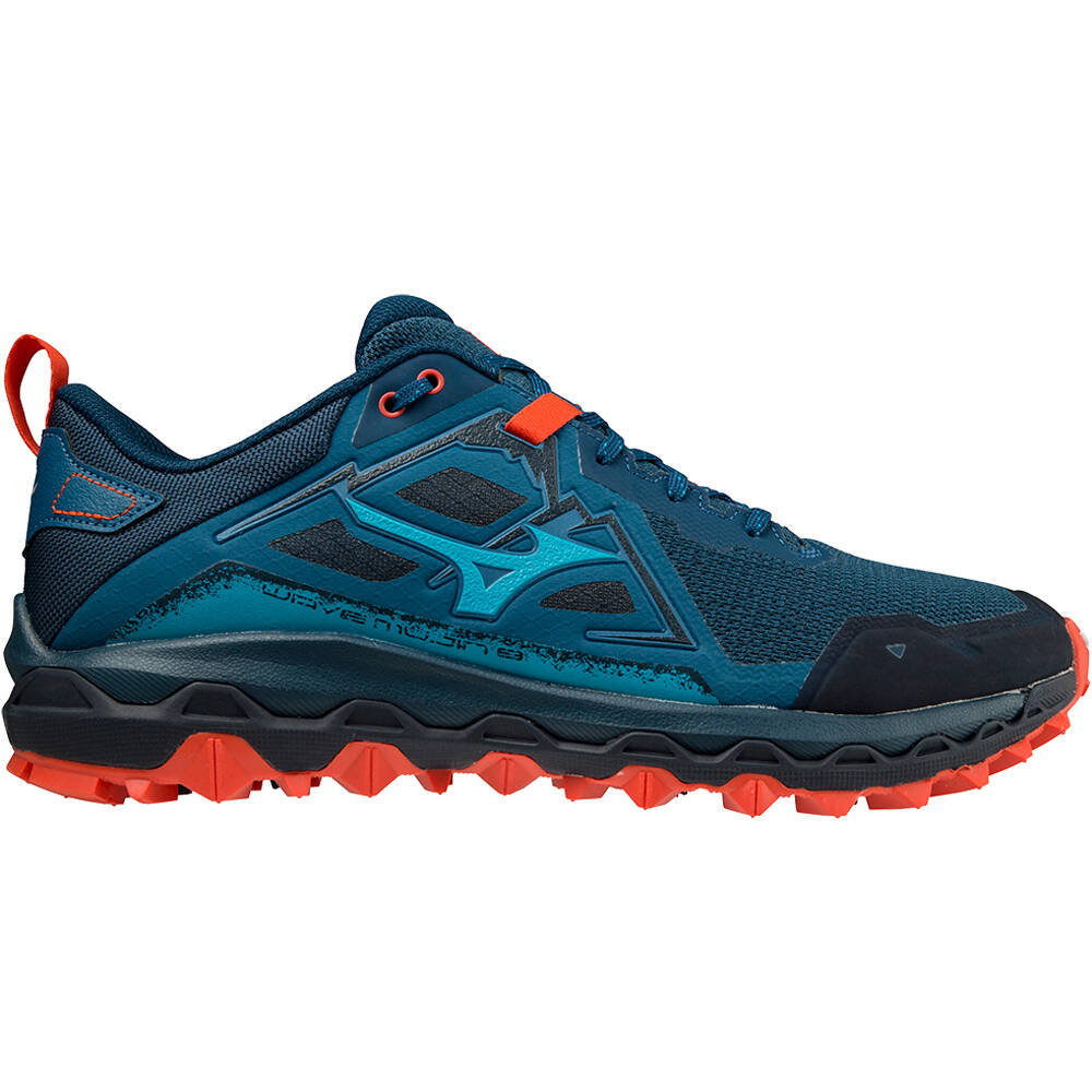 Mizuno zapatillas trail hombre WAVE MUJIN 8 lateral exterior