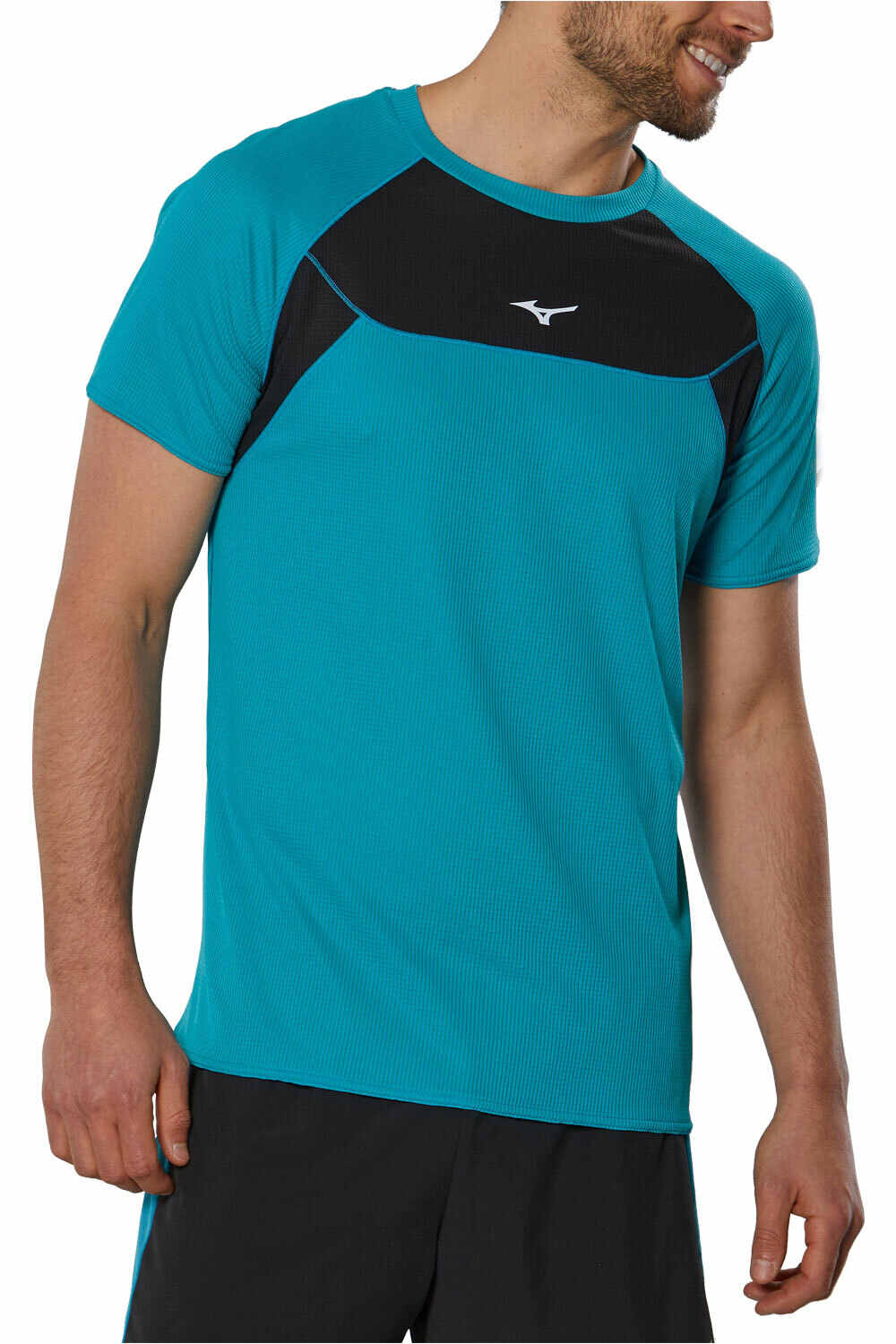 Mizuno camiseta técnica manga corta hombre DryAeroFlow Tee vista frontal