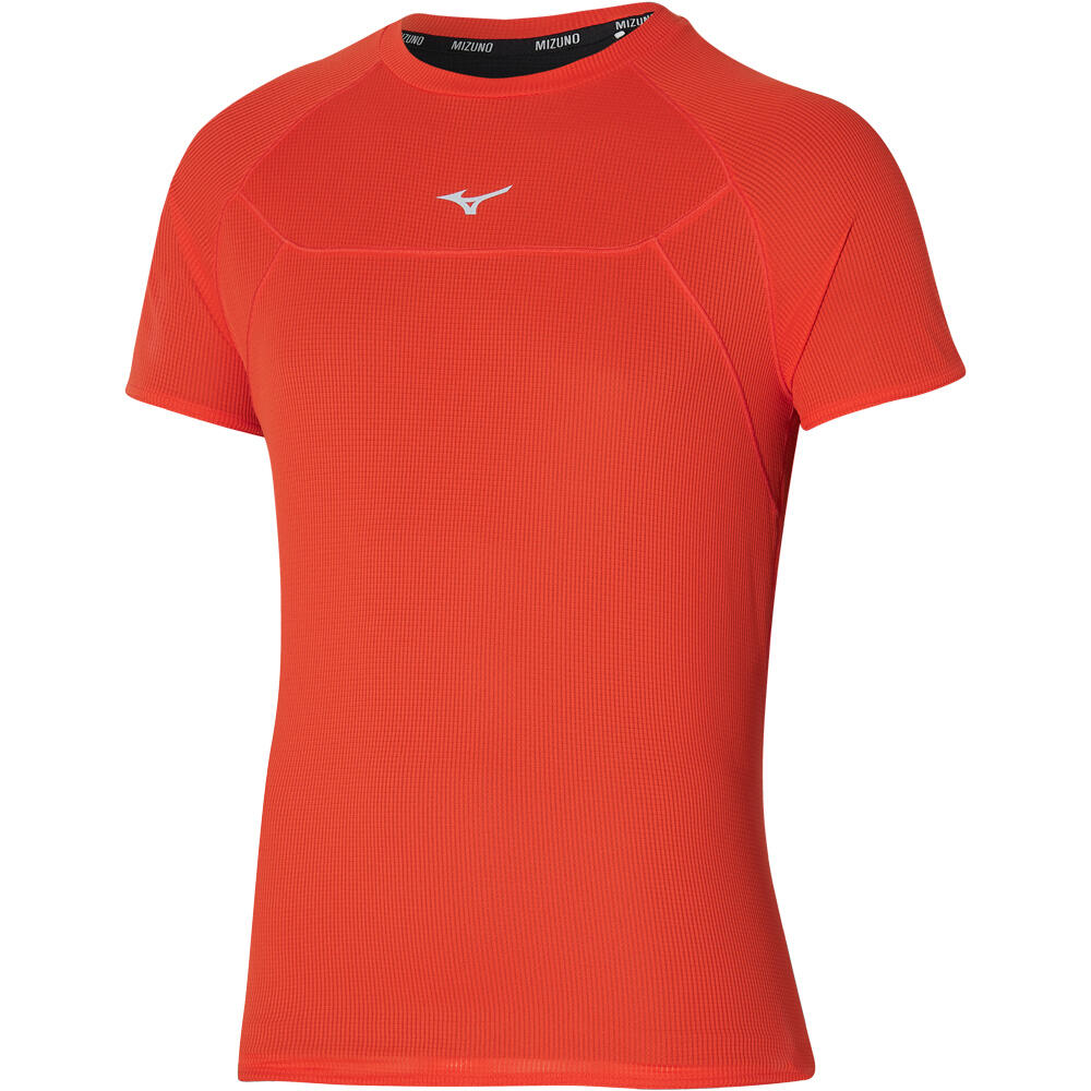 Mizuno camiseta técnica manga corta hombre DryAeroFlow Tee vista frontal