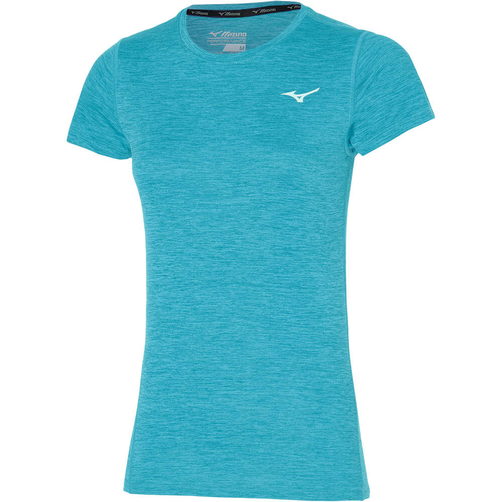 Mizuno camiseta entrenamiento manga corta mujer Impulse Core Tee (w) vista frontal