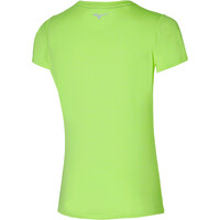 Mizuno camiseta entrenamiento manga corta mujer Impulse Core Tee (w) vista trasera