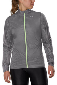 Mizuno CHAQUETA TRAIL RUNNING MUJER Aero Jacket (w) vista frontal