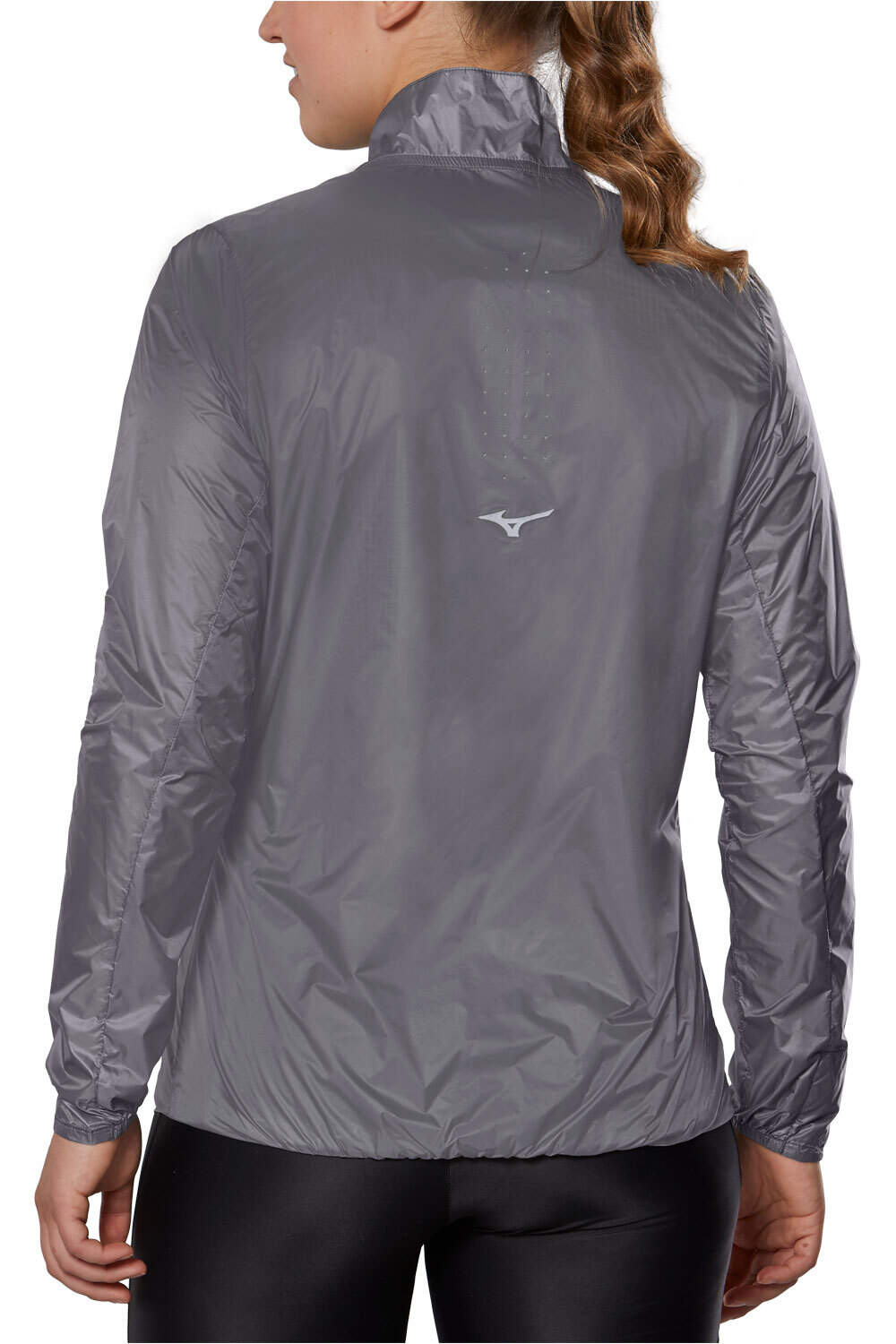 Mizuno CHAQUETA TRAIL RUNNING MUJER Aero Jacket (w) vista trasera