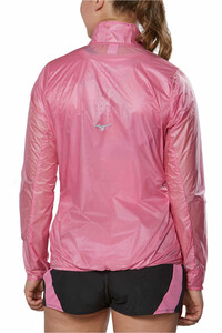 Mizuno CHAQUETA TRAIL RUNNING MUJER Aero Jacket (w) vista trasera