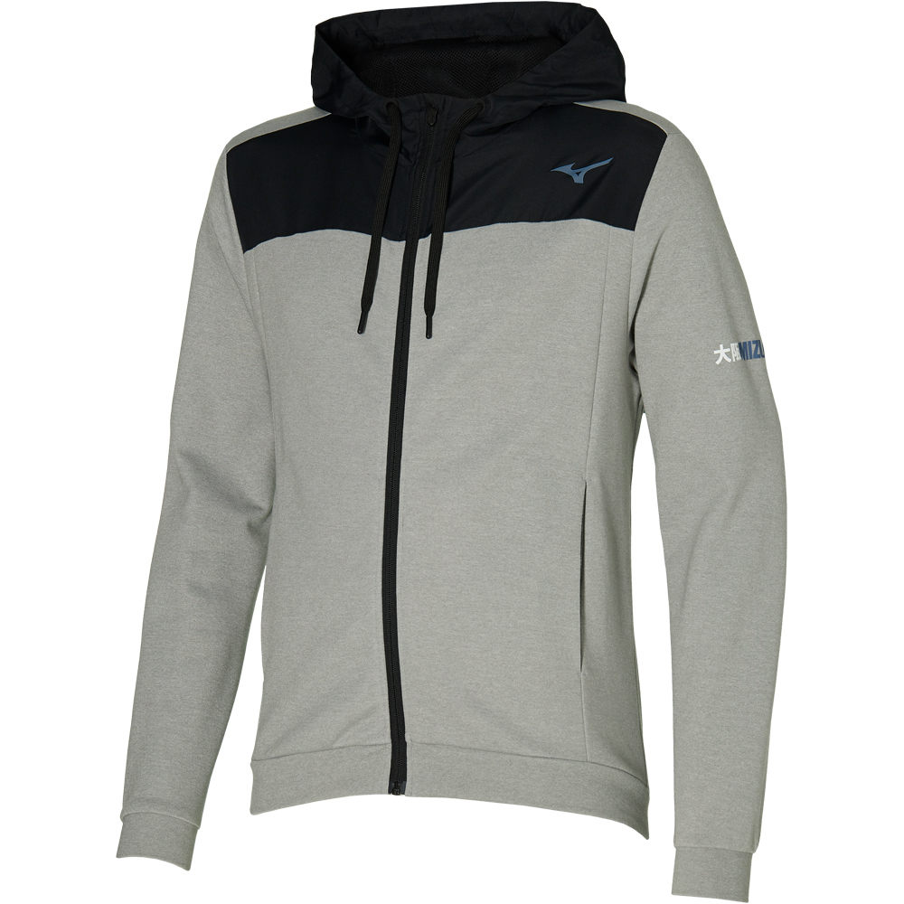 Mizuno sudaderas deportivas hombre Athletic Sweat Jacket vista frontal