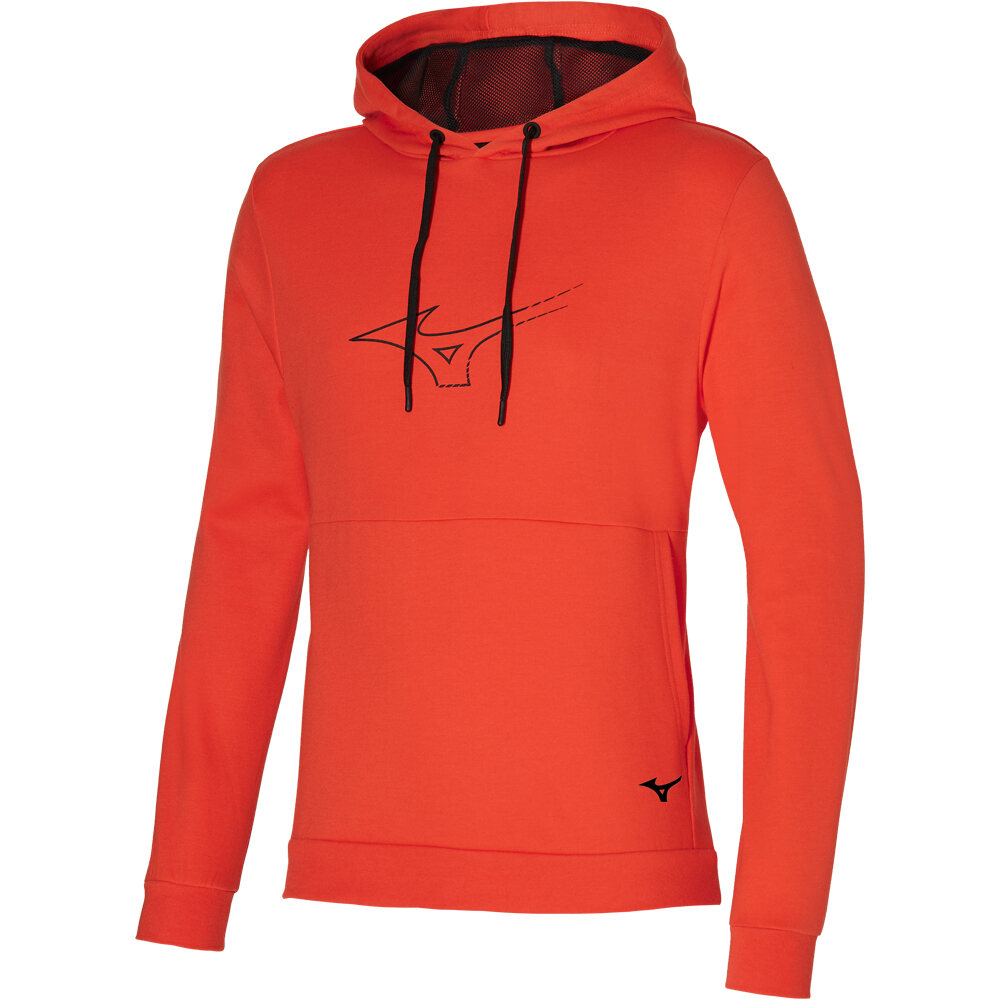 Mizuno sudaderas deportivas hombre Athletic Hoody vista detalle