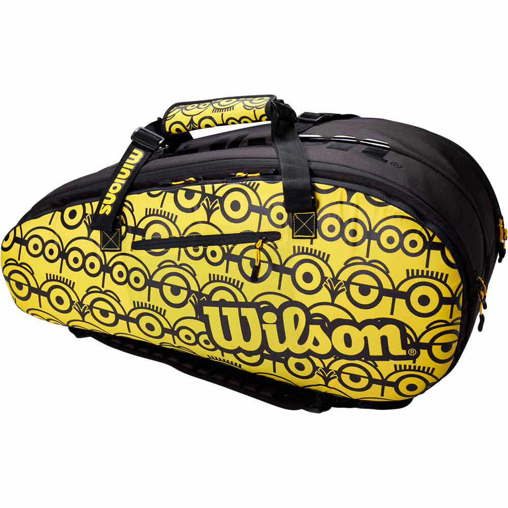 Wilson raqueteros tenis MINIONS TOUR 12PK RACQUET BAG 01