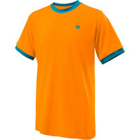 Wilson polo tenis niño B COMPETITION CREW vista frontal