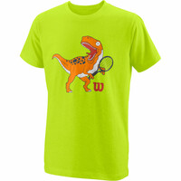 Wilson polo tenis niño B TREX TECH TEE vista frontal