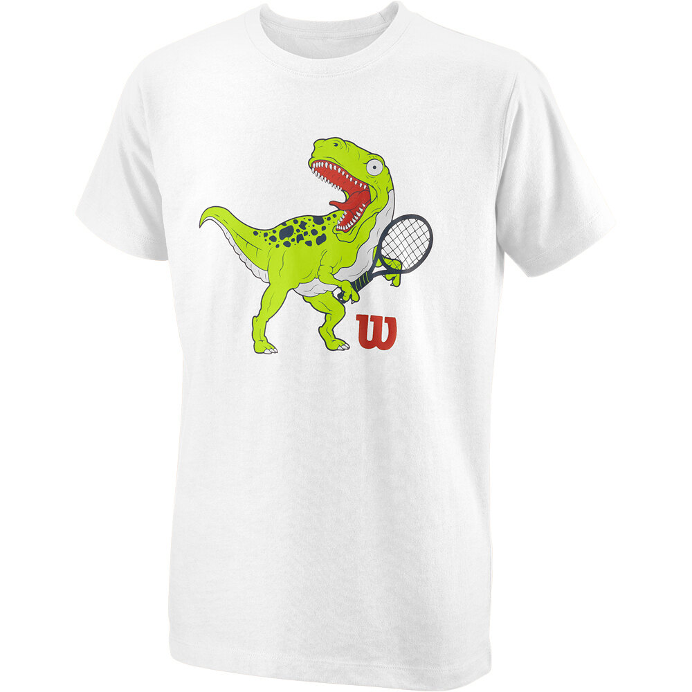 Wilson polo tenis niño B TREX TECH TEE vista frontal