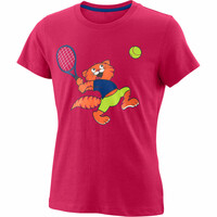 Wilson polo tenis niño G TABBY TECH TEE vista frontal