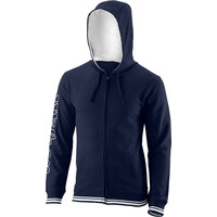 Wilson sudadera tenis hombre TEAM II FZ HOODY vista frontal