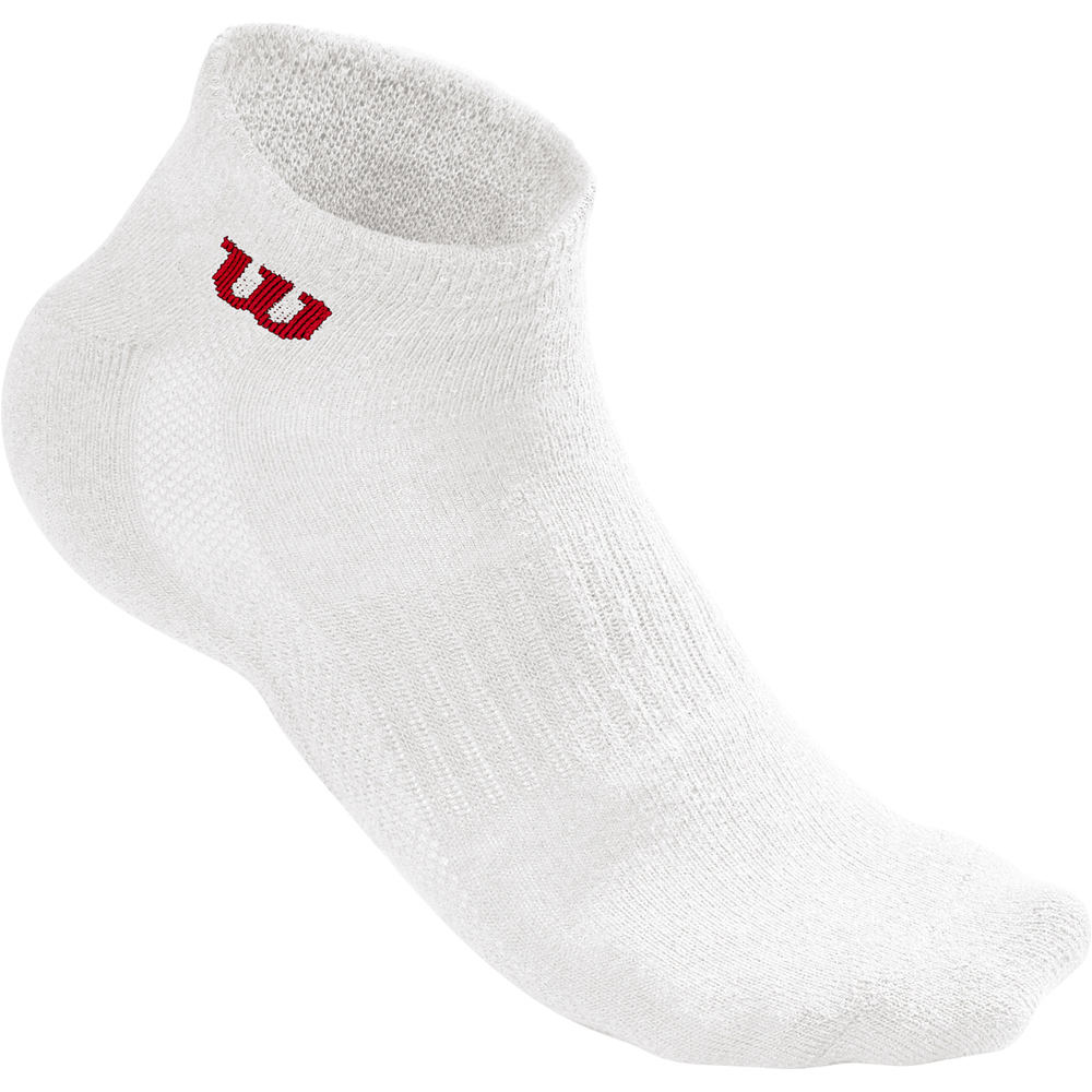 Wilson calcetines tenis M QUARTER SOCK 3PR vista frontal