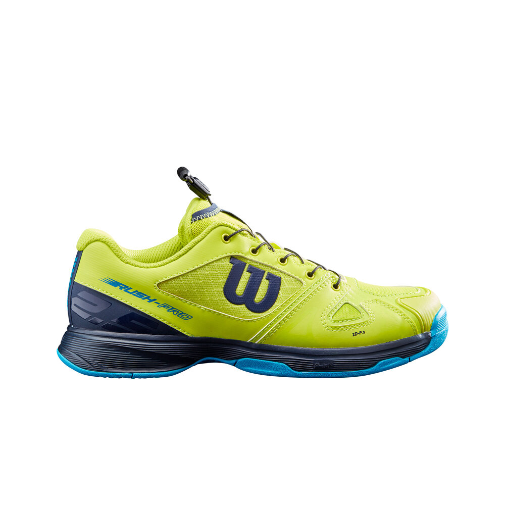 Wilson Zapatillas Tenis Niños RUSH PRO JR QL lateral exterior