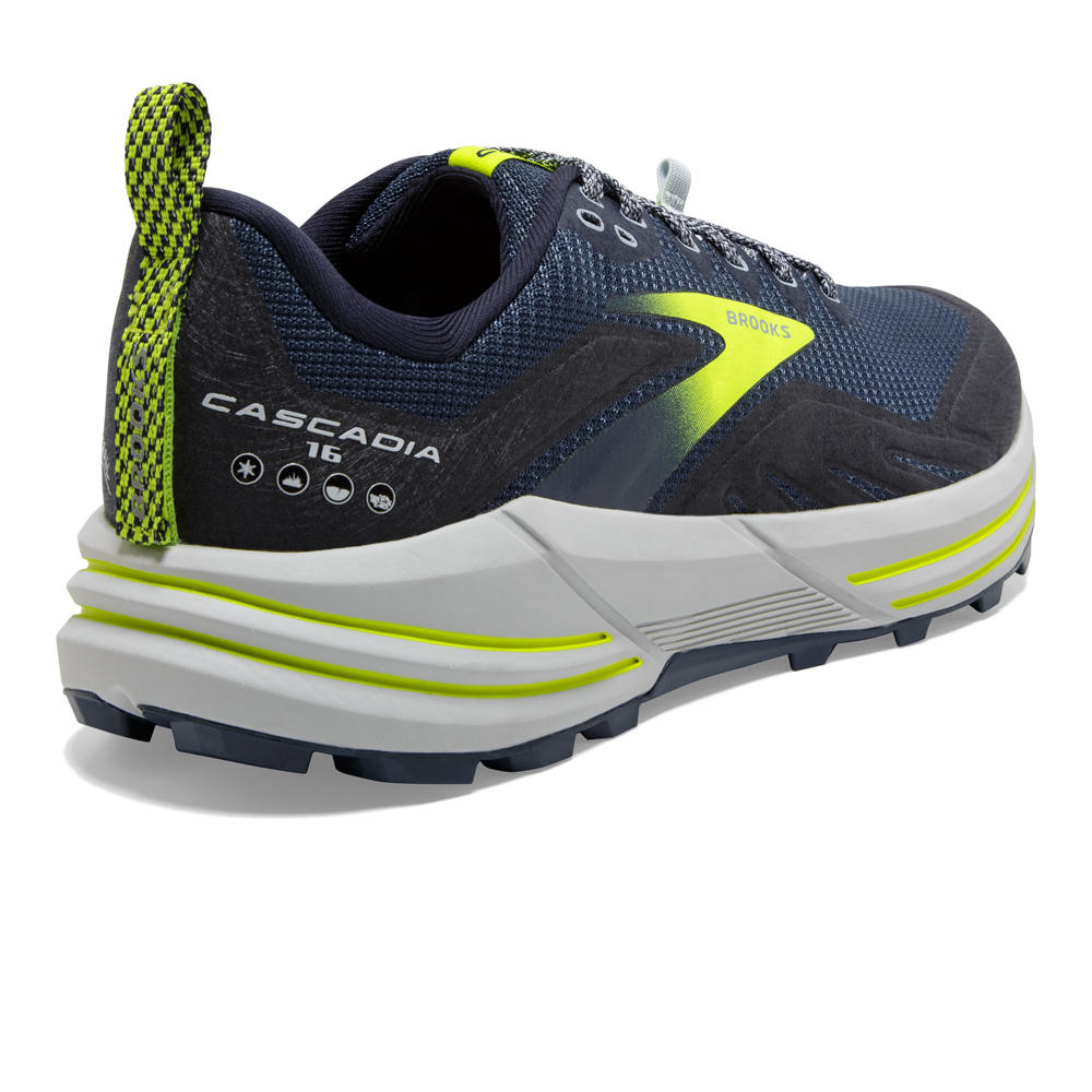 Brooks zapatillas trail hombre CASCADIA 16 lateral interior