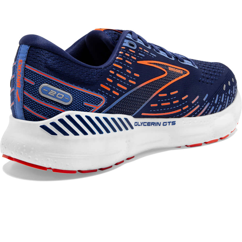 Brooks zapatilla running hombre GLYCERIN GTS 20 lateral interior