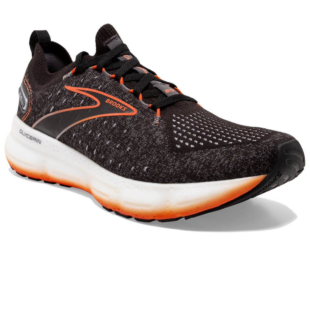 Zapatillas Brooks Glycerin 18 Rojo Negro Hombre