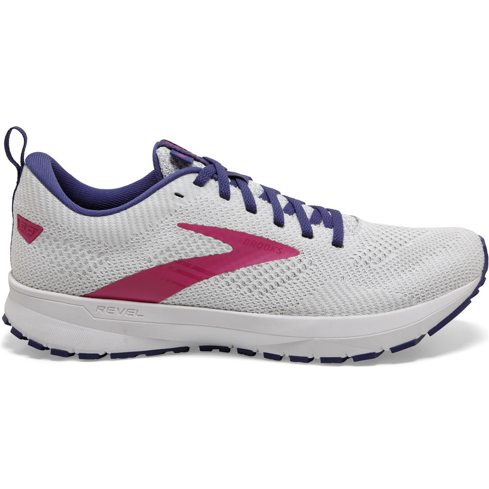 Brooks zapatilla running mujer Revel 5 lateral exterior