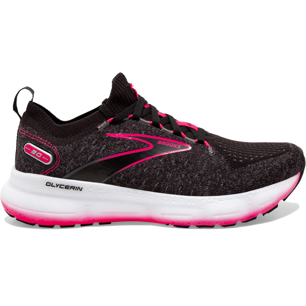 Brooks zapatilla running mujer Glycerin StealthFit 20 lateral exterior