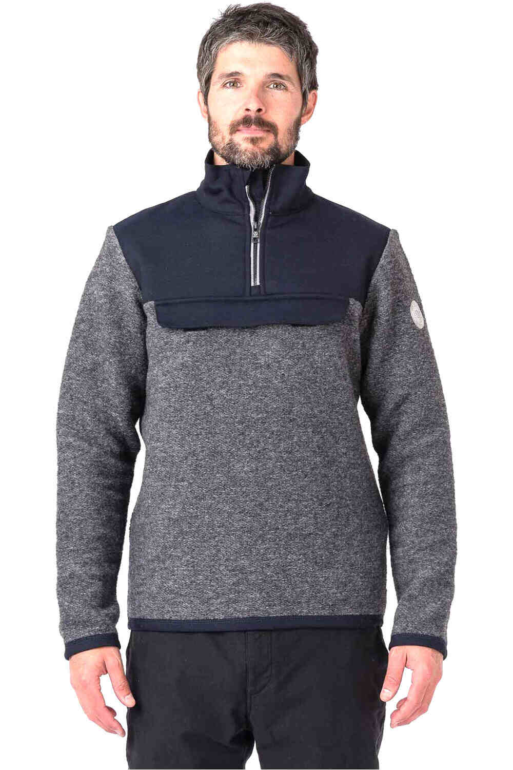 Ternua sudadera hombre BACK COVE vista frontal