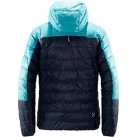 Haglofs chaqueta outdoor mujer L.I.M DOWN HOOD vista trasera