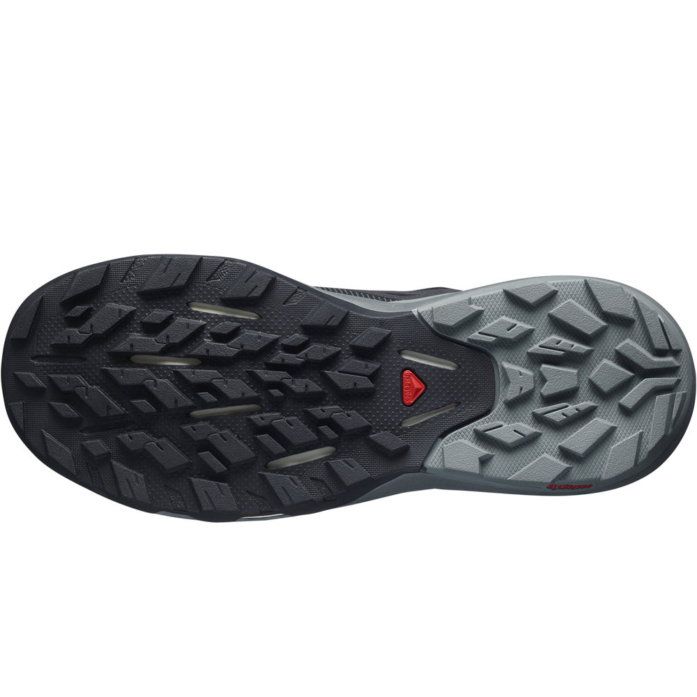 Salomon zapatilla trekking mujer OUTPULSE GORE TEX vista trasera