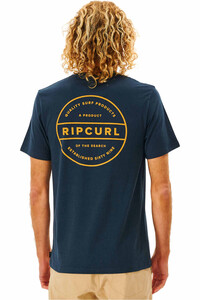 Rip Curl camiseta manga corta hombre RE ENTRY TEE vista trasera