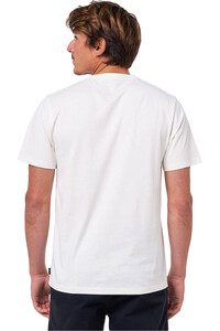 Rip Curl camiseta manga corta hombre DOWN THE LINE STRIPE S/S TEE vista trasera