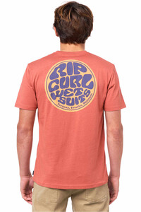 Rip Curl camiseta manga corta hombre PASSAGE S/S TEE vista trasera