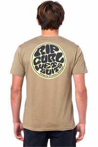 Rip Curl camiseta manga corta hombre PASSAGE S/S TEE vista trasera