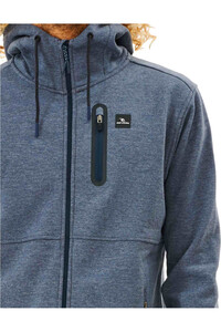 Rip Curl chaquetas hombre ANTI SERIES DEPARTED ZIP THR vista detalle