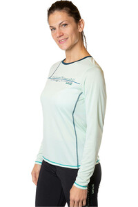 Trango camisetas trail running manga larga mujer CAMISETA FINSEN vista frontal