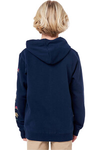 Rip Curl sudadera niño DESTI ZIP THRU HOOD vista trasera