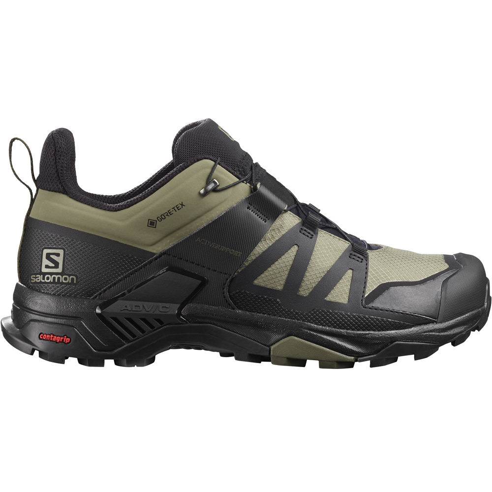 Salomon zapatilla trekking hombre X ULTRA 4 GORE TEX lateral exterior