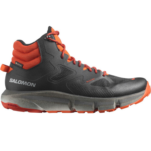 Zapatillas Trekking Salomon Hombre En Linea - Salomon CROSS HIKE GORE-TEX  Negras / Rojas Naranjas