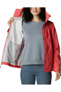 Columbia chaqueta impermeable mujer OMNI-TECH AMPLI DRY SHELL vista trasera