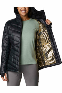 Columbia chaqueta outdoor mujer JOY PEAK HOODED JACKET vista detalle