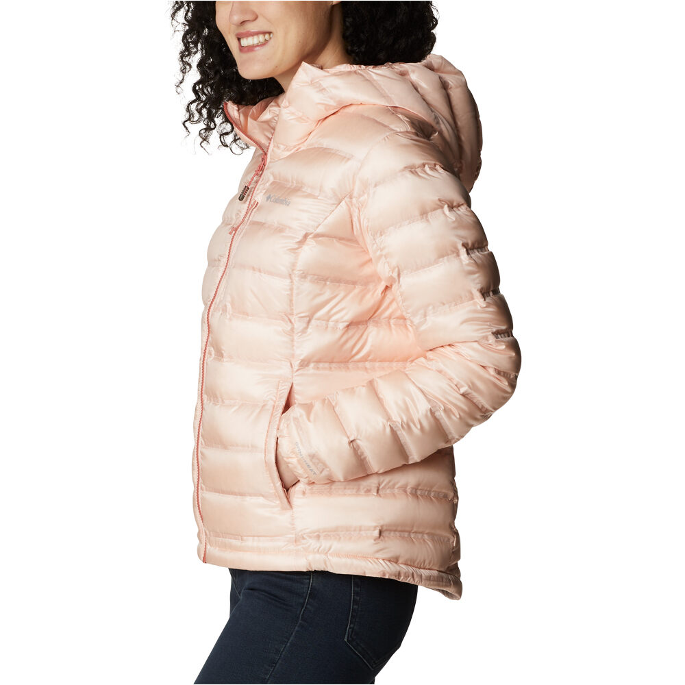 Columbia chaqueta outdoor mujer PEBBLE PEAK DOWN HOODED JACKET 06