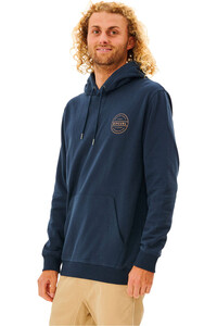 Rip Curl sudadera hombre RE ENTRY HOOD vista trasera