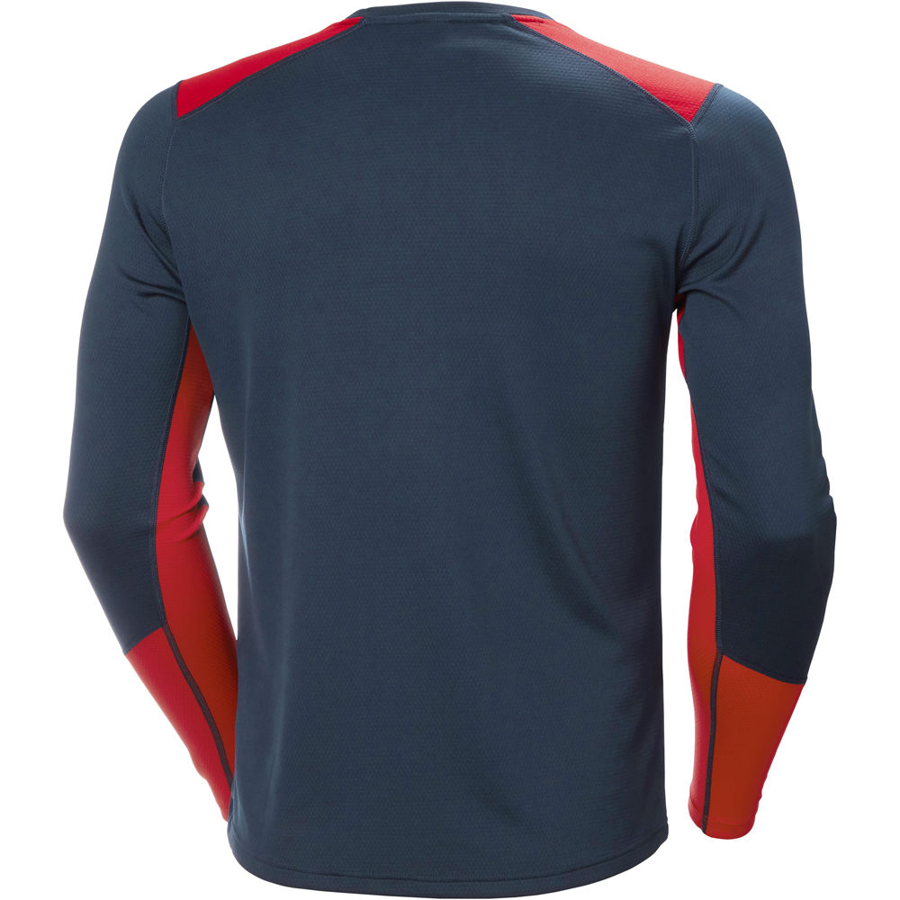 Helly Hansen camiseta térmica manga larga hombre LIFA ACTIVE CREW vista trasera