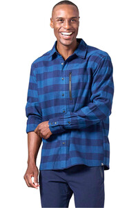 Odlo camisa montaña manga larga hombre SHIRT L/S HALDEN CHECK vista frontal