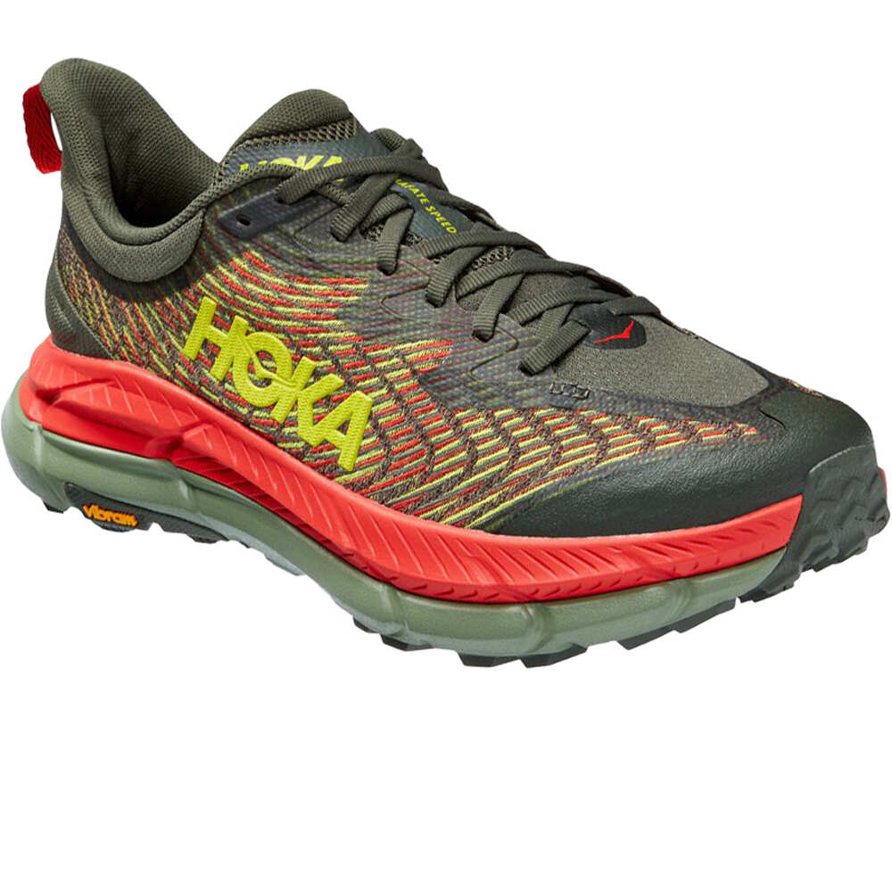 Hoka zapatillas trail hombre MAFATE SPEED 4 lateral interior