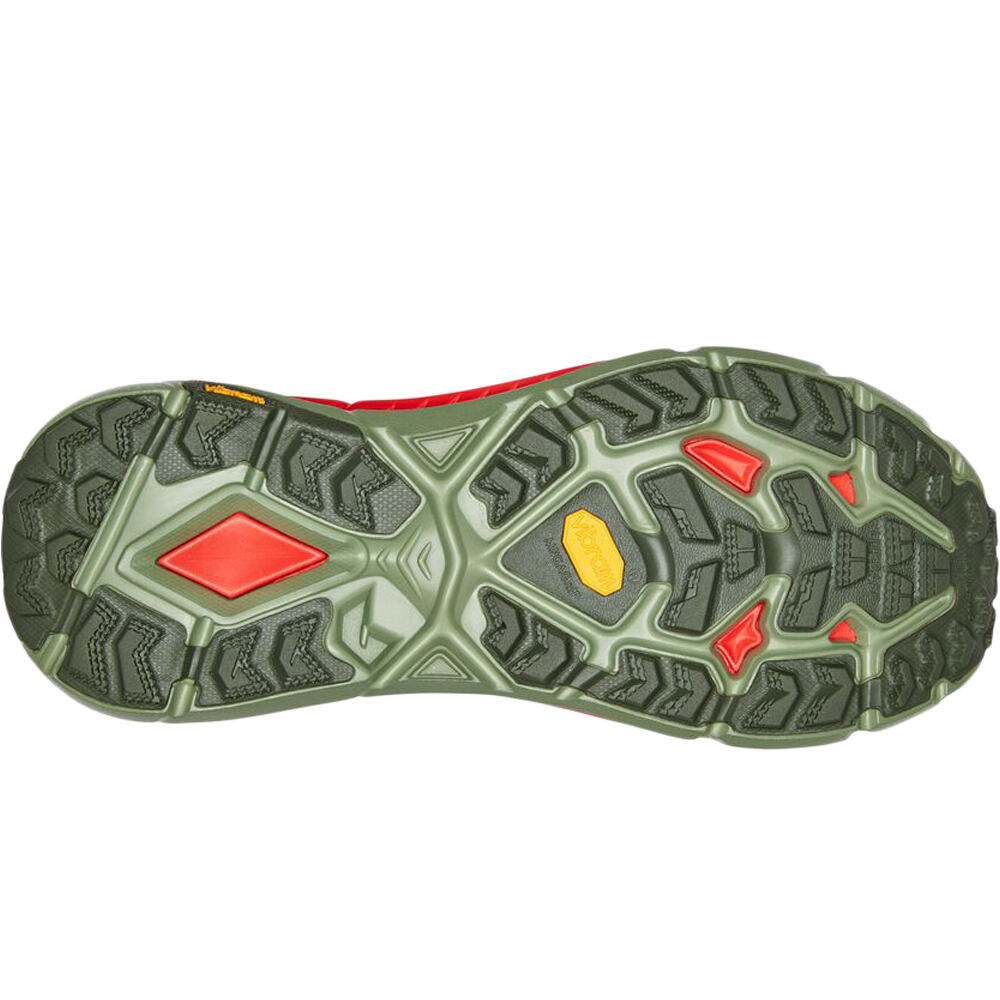 Hoka zapatillas trail hombre MAFATE SPEED 4 vista trasera