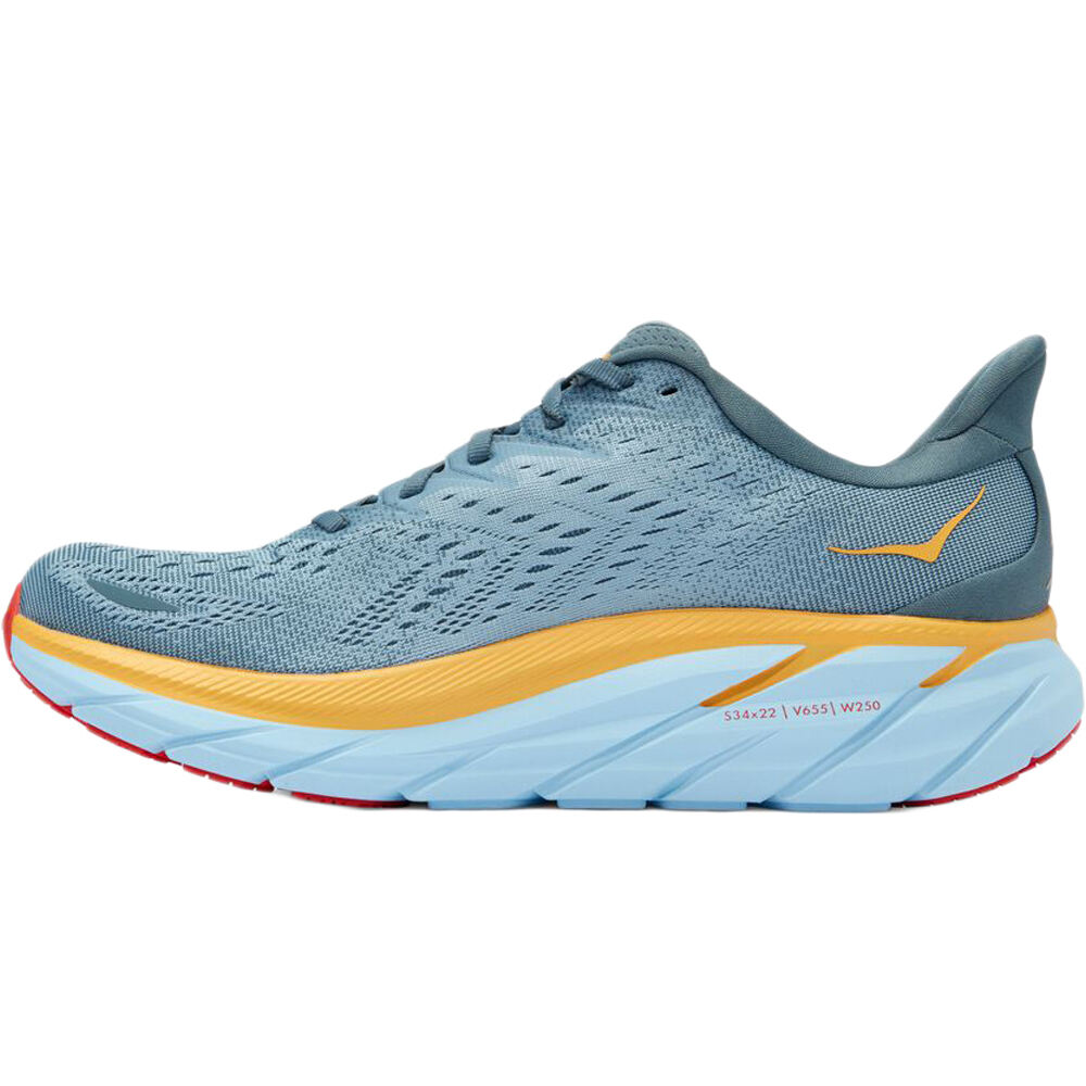 Hoka zapatilla running hombre CLIFTON 8 puntera