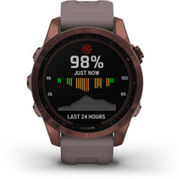 Garmin pulsómetros con gps FENIX 7S Sapphire Dark Bronze Ti Shale G 05