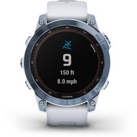 Garmin pulsómetros con gps FENIX 7 Sapphire Minerl Blue Ti Whtstne 08