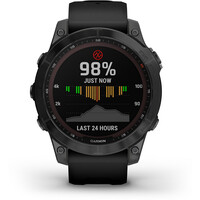 Garmin pulsómetros con gps FENIX 7 Sapphire Black DLC Ti Black Band 05