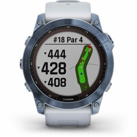 Garmin pulsómetros con gps FENIX 7X Saph/Whitestone/Ti Silcone Band 05