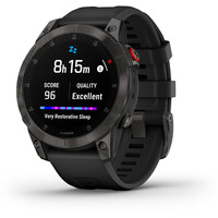 Garmin pulsómetros con gps EPIX 2 Black Sapphire Carbon Gray DLC Ti 04